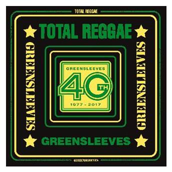 Compilation Total Reggae: Greensleeves 40th (1977-2017) avec Clint Eastwood / Reggae Regular / Dr Alimantado / Wailing Souls / Capital Letters...