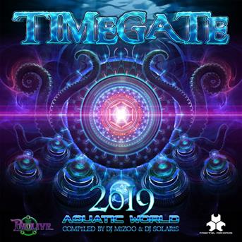 Compilation Time Gate 2019 (Compiled by DJ Mizoo, DJ Solaris) avec Contrast / Human Element / MVMB / Solar Spectrum / Ticon, Phanatic...