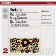Brahms: The Complete String Quartets/Clarinet Sonatas (2 CDs) | Quarteto Italiano