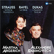 Dukas: L'apprenti sorcier - Strauss: Sinfonia domestica - Ravel: La valse | Martha Argerich, Alexandre Rabinovitch