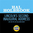Lincoln's Second Inaugural Address (Live On The Ed Sullivan Show, February 13, 1966) | Hal Holbrook