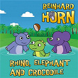 Rhino, Elephant And Crocodile | Reinhard Horn
