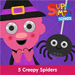 Five Creepy Spiders | Super Simple Songs, Noodle & Pals