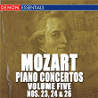 Mozart: Piano Concertos - Vol. 5 - 23, 24 & 26 | Alberto Lizzio