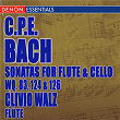 Carl Philip Bach: Sonatas for Flute Violoncello Wq. 83, 124 & 126 | Dorothea Galli