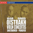 Shostakovich: Concerto for Violin & Orchestra No. 2 - Prokofiev: Concerto for Violin & Orchestra No. 1 | Kirill Kondrachine