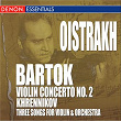 Bartok: Violin Concerto No. 2 - Khrennikov: 3 Songs for Violin & Orchestra | Guennadi Rosdhestvenski