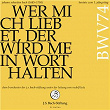 J. S. Bach: Kantate zum 1. Pfingsttag: Wer mich liebet, der wird mein Wort halten, BWV 74 | Orchester Der J. S. Bach-stiftung
