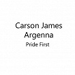 Pride First | Carson James Argenna