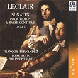 Leclair: Sonates pour violon et basse continue, Livre I | François Fernandez