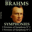 Brahms, Vol. 6 : Symphonies No. 1 and No. 2 (Five Versions) | Amsterdam Concertgebouw Orchestra , Edouard Van Beinum