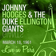 Live in Paris | Johnny Hodges