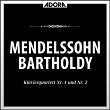 Mendelssohn: Klavierquartette Op. 1 und 2 | Trio Bell Arte