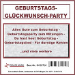 Geburtstags-Glückwunsch-Party | Mainzer Hofsanger