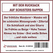 Mit dem Rucksack auf Schusters Rappen | Rudolf Schock