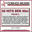 40 Hits der 40er, Folge 2 | Willy Fritsch