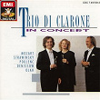 Trio di Clarone in Concert (Mozart, Stravinsky, Poulenc, Denissov & Olah) | Trio Di Clarone