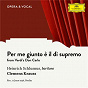 Album Verdi: Don Carlo: Per me giunto è il di supremo de Heinrich Schlusnus / Staatskapelle Berlin / Clemens Krauss