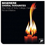 Album Allegri - Miserere de The Choir of Trinity College, Cambridge / Franz Schubert / Samuel Barber / Jean-Sébastien Bach / Félix Mendelssohn...