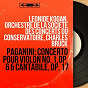 Album Paganini: Concerto pour violon No. 1, Op. 6 & Cantabile, Op. 17 (Mono Version) de Charles Bruck / Leonide Kogan / Orchestre de la Société des Concerts du Concervatoire