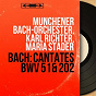 Album Bach: Cantates BWV 51 & 202 (Mono Version) de Maria Stader / Munchener Bach Orchester / Karl Richter