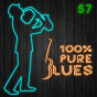 Compilation 100% Pure Blues / 57 avec Pee Wee Crayton / Arthur "Big Boy" Crudup / Cecil Gant / John Lee Hooker / Sam Lightnin' Hopkins...