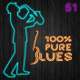 Compilation 100% Pure Blues, Vol. 51 avec The Blue Boy / James Elmore / Leroy Carr / Memphis Slim / Tampa Red...